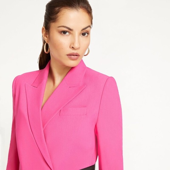 GSTQ Full Court Blazer in Pink Lux NWT size XL - Picture 8 of 11